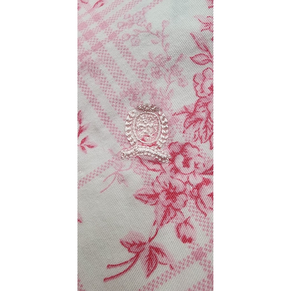 Tommy Hilfiger‎ Baby Girls Dress 6-12 Months Pink Floral Plaid Vintage 2004 - Picture 7 of 8